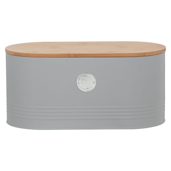 Living Grey Bread Bin