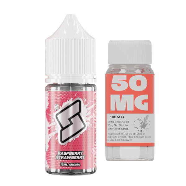 Bard x Smashd Raspberry Strawberry 50mg 30ml Longfill Kit