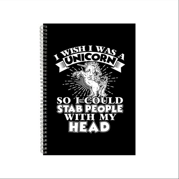 Unicorn Notebook Mermaid Gift Idea A4 Notepad Pad 32