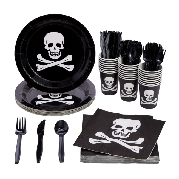 1 x 144-Pieces Pirate Party Supplies