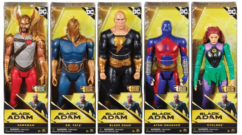 Black Adam 12" Figures - Parent