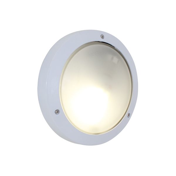 Eurolux - Round Bulkhead Plain White Light 60W