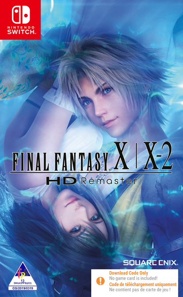 Final Fantasy X + X-2 HD Remaster Code In The Box (NS)