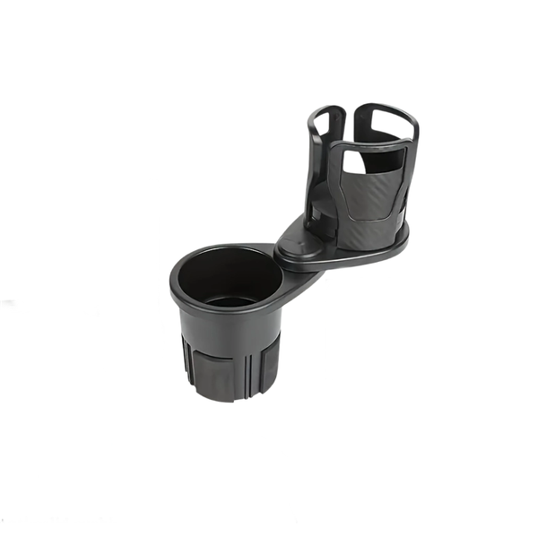 2-in-1 Car Cup Holder Expander - Adjustable for Large Bottles &amp; Mugs