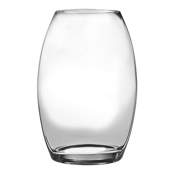 Glass Vase 16x14Cm Belly Clear