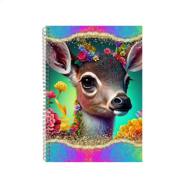 Adorable Neon Notebook Gift Idea Writing Book Notepad Pad 70