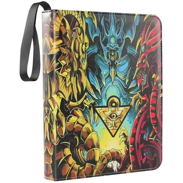 Yu-Gi-Oh! TCG Standard Size Card Binder 4 Slot Pages 400 Total Slots