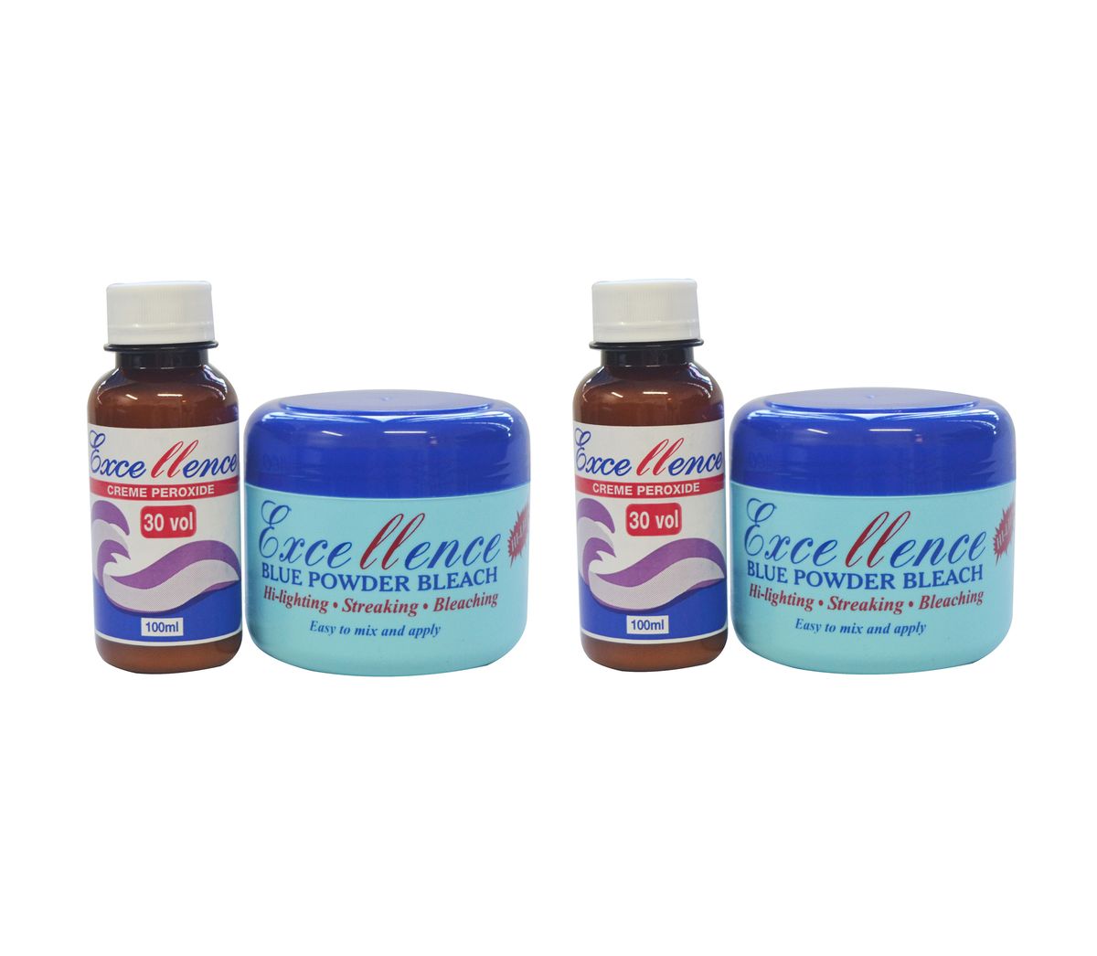 Excellence Pro Bleach Kit for Home & Salon Use. Double Pack Shop