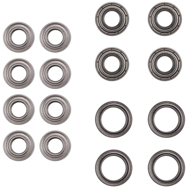 16Pcs Ball Bearing Kit For Tamiya Tt02 Tt-02 Tt02D Tt-02D 1/10 Rc Car