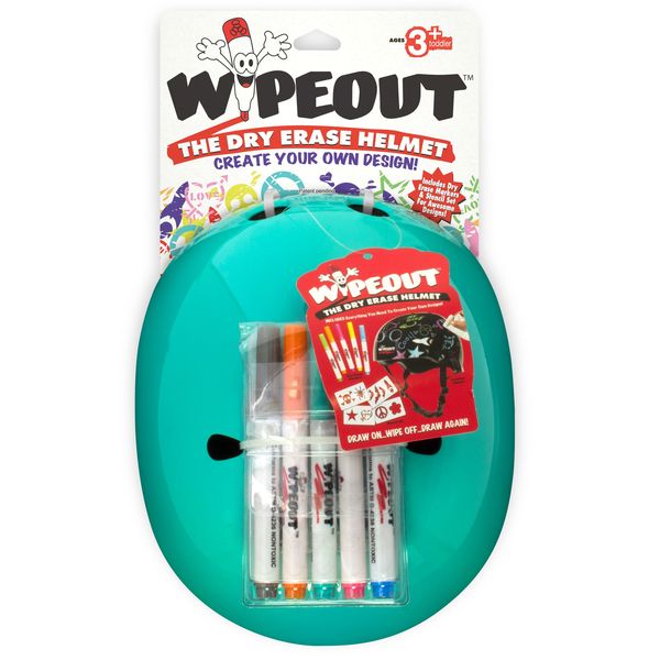 Wipeout Helmet - Teal