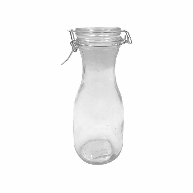 Regent Glass Carafe With Resealable Clip Top Lid 6 Pack, 500Ml 200X75Mm ...