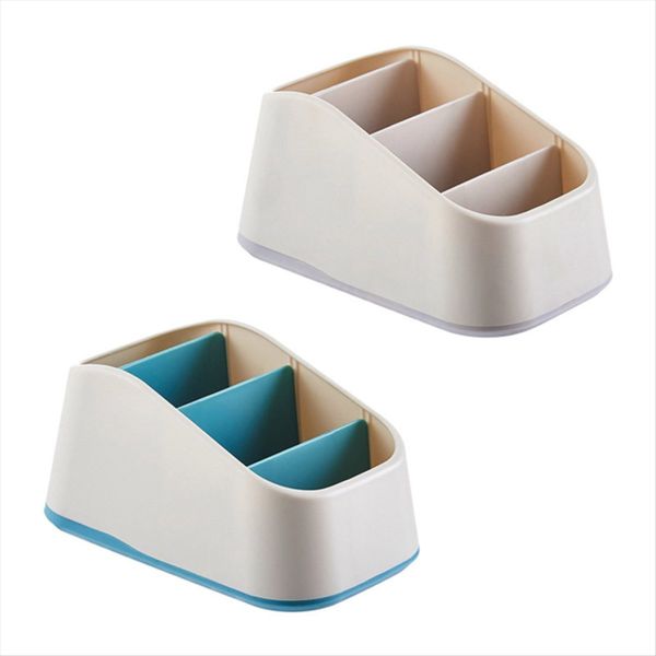 Remote Control Holder Desktop Storage Box Tv Remote Control Phone Trapezoid