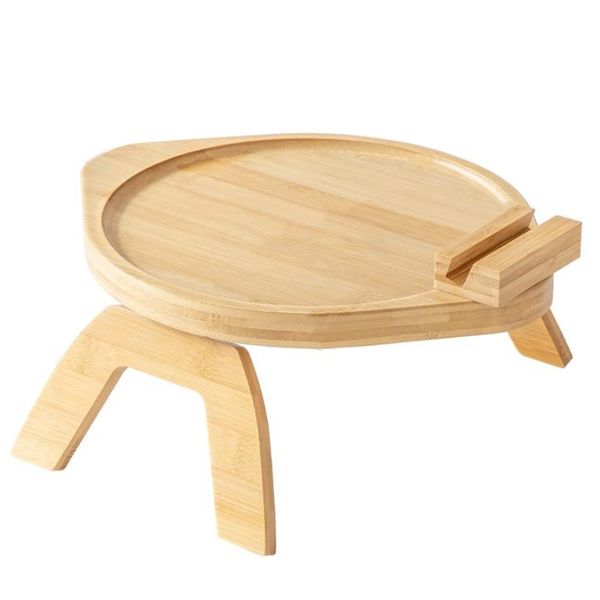 Sofa Arm Tray Table FoldableTray Clip-On Tray