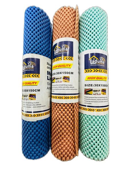 Multi-Purpose Non-Slip Mats 30 x 150cm (Pack of 3)