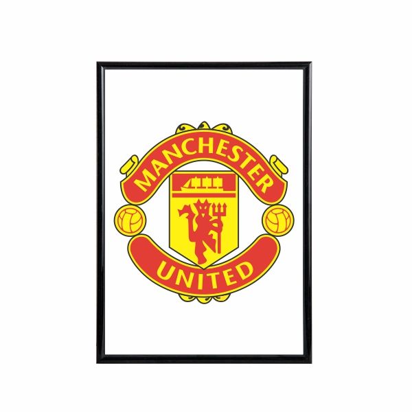 Manchester United Logo Poster - A1