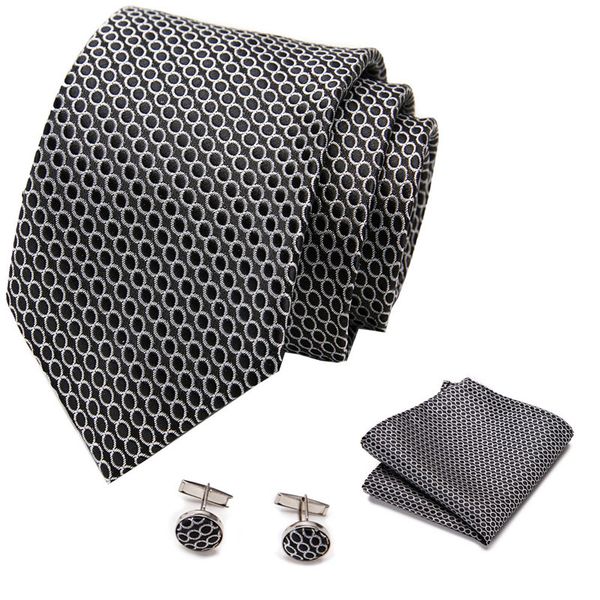 IPSTYLE Men Formal Business Wedding Dot Neckties Handmade Shirt Neckwear