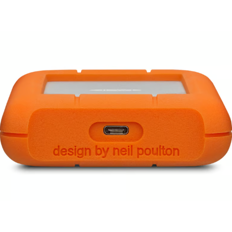 LaCie 2TB External Hard Drives - Mobile Harddrive - Orange Hard