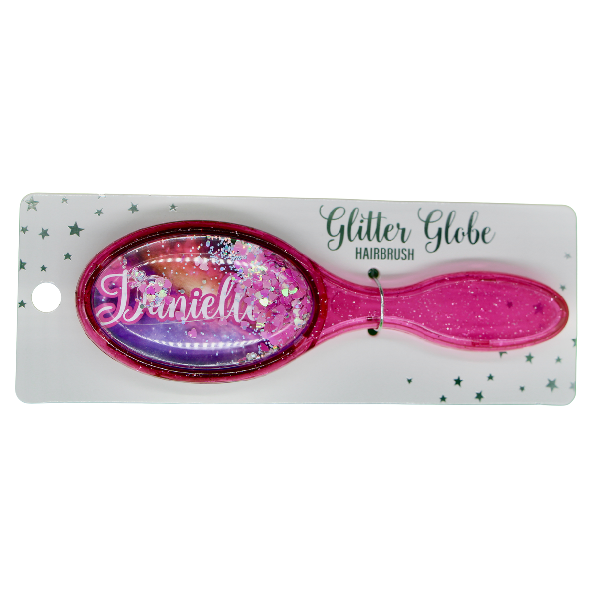 Glitter Globe Name Hairbrush Danielle Shop Today. Get it Tomorrow