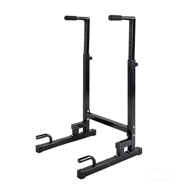 Dip Stand Station Parallel Full Body Press Pull up Bar Ajustable Fitness
