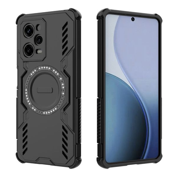 Dissipation Magnetic Back Cover Compatible With Xiaomi Poco M7 Plus