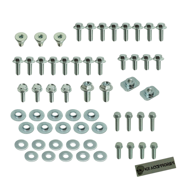 KR Yamaha YZ &amp; YZF Bolt Kit: 60-Piece