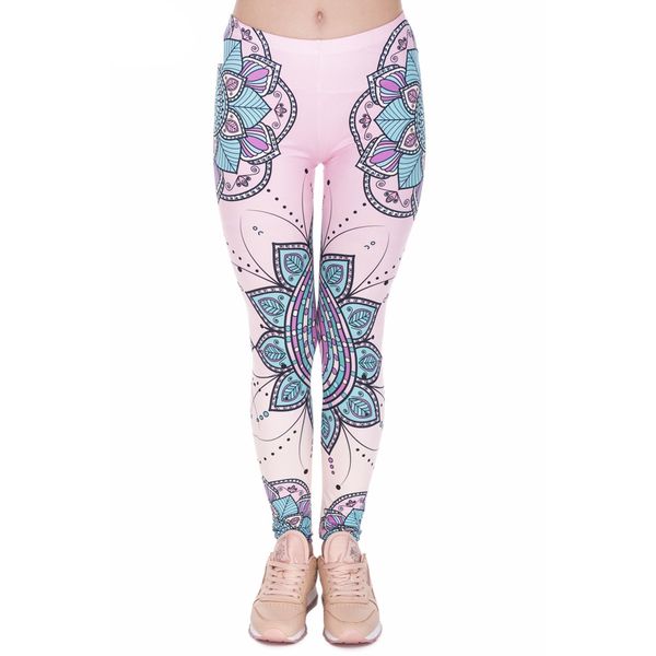 LaLa Leggings (Pink Lotus Blossom)