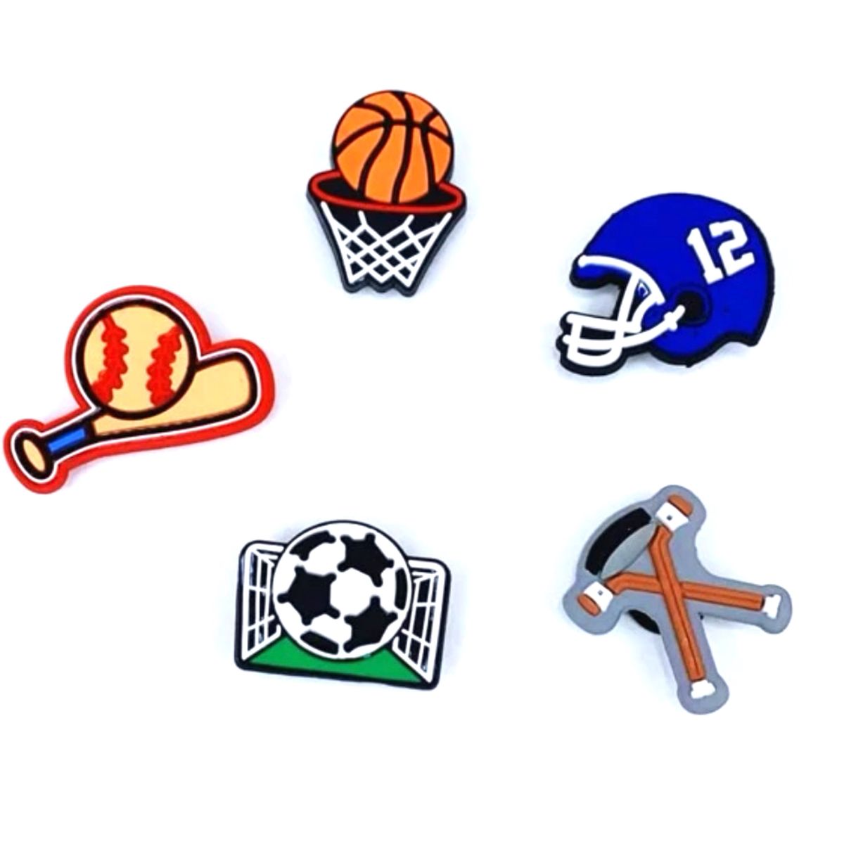 Boys Jibbitz Basket Ball and Soccer Décor Shop Today. Get it