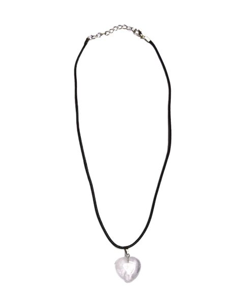 Gemstones Necklaces- Quartz Stone Heart