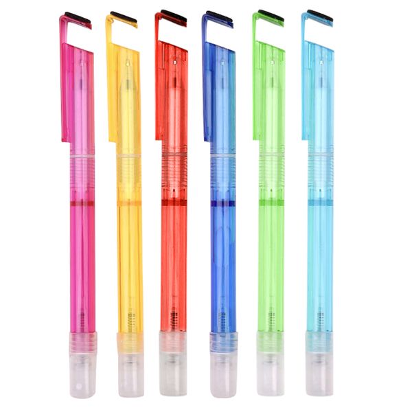 6Pcs Candy Color Phone Holder Gel Pens