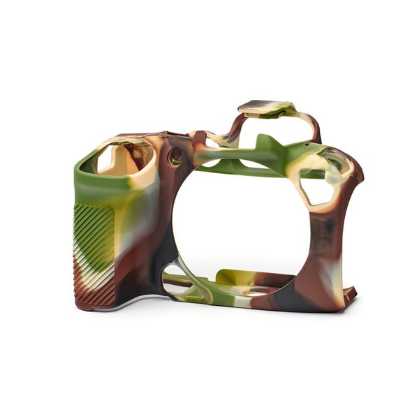 easyCover PRO Silicon Camera Case - Mirrorless Canon R10 Camouflage-ECCR10C