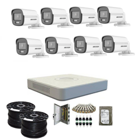 Hikvision 8 Channel 8 2MP Colorvu Complete CCTV KIT | Shop Today. Get ...