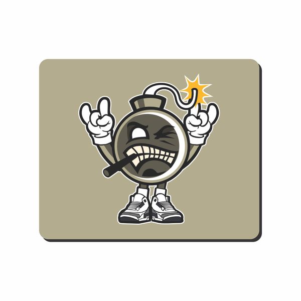 Mouse Pad - Evil Bomb