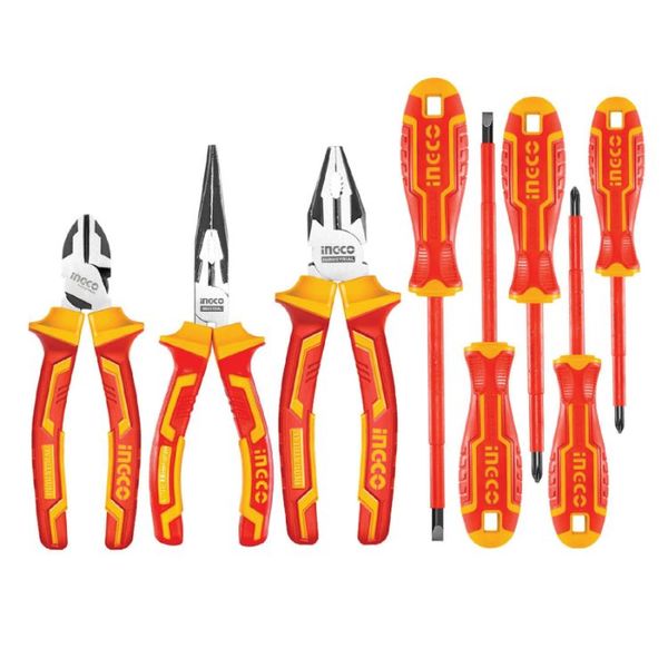 Ingco - Tool Set VDE Blister (8 Piece)