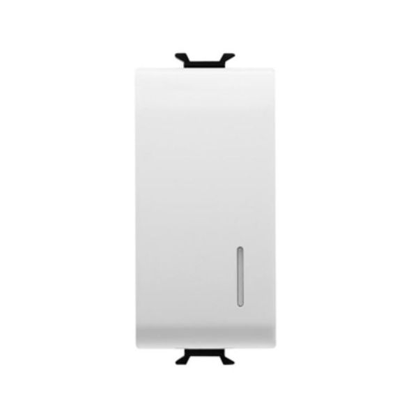 GEWISS - White CHORUS 1P 16A Illuminable Pushbutton