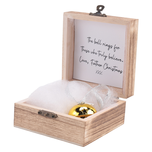 Christmas Souvenir Magical Faith Bell Gold