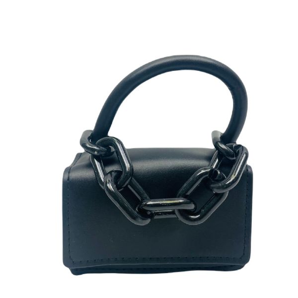 Women's Top Handle Flap Square Bag