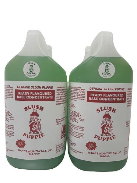 Slush Puppie Flavoured Premix 5L - Lemon &amp; Lime