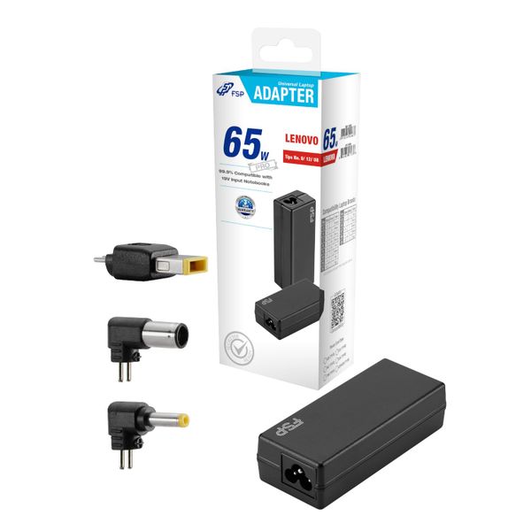 FSP PRO 65W Universal Laptop Adapter - Lenovo