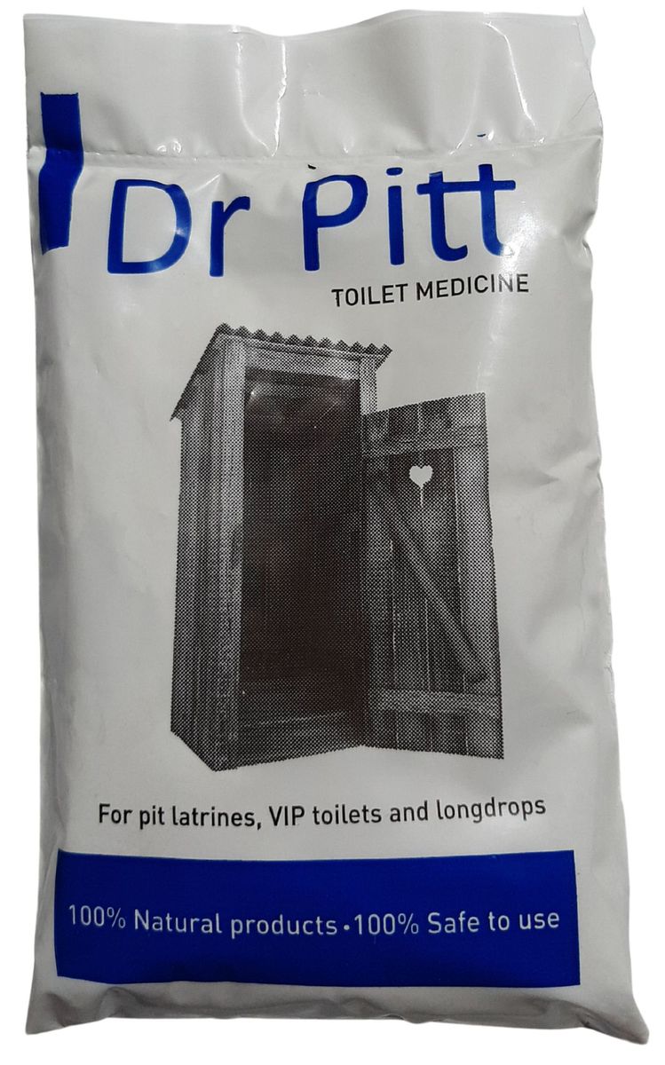 Dr Pitt 24 Sachets Eco-Friendly Pit Toilet Powder - Bulk Pack | Shop ...