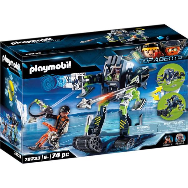 PlaymobilTop Agents Arctic Rebels Ice Robot 70233