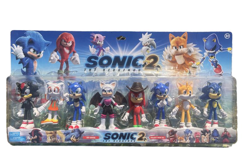 Sonic 2 The Hedgehog Mega Figurine Set
