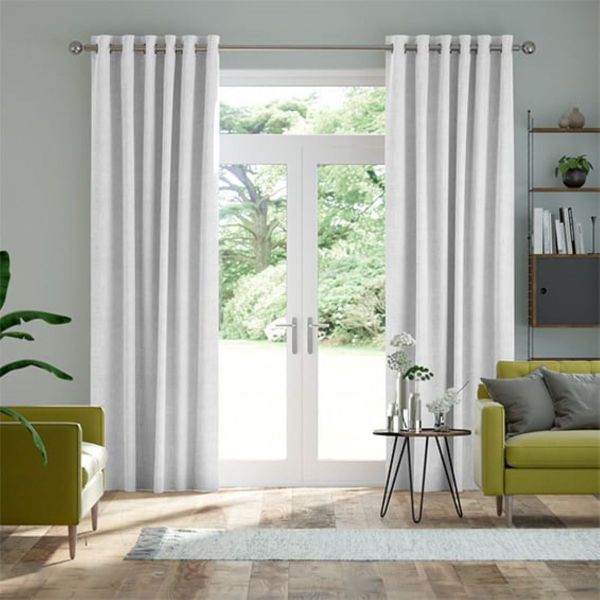 Dream World Readymade Curtain - White - Eyelet (5M)