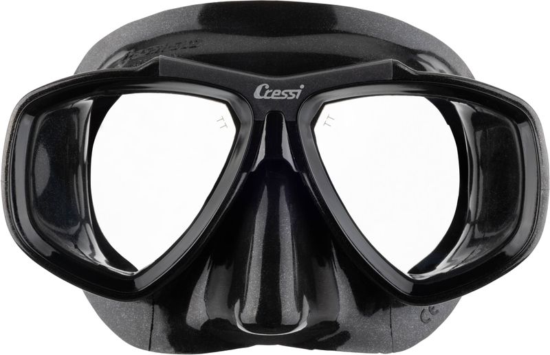 Cressi Focus Mask - Twin Lens Low Volume Optical Mask for Scuba &amp; Snorkel