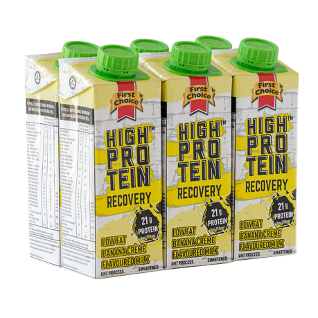 High-Protein Recovery Milk - Banana Creme Flavoured - 1 x 6 Pack (250ml) Image