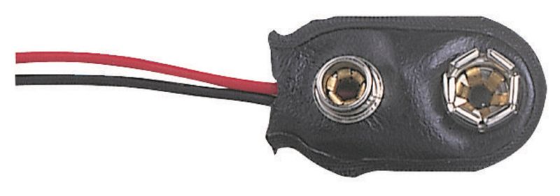 Multicomp Pro (440005P) Battery Contact, PP3 (9V), Snap Contact, Copper