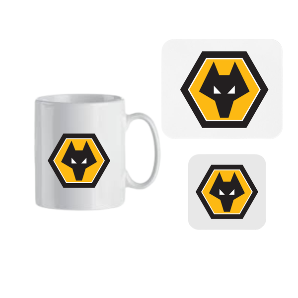 Mug - Coaster and Mouse Pad Combo - Wolverhampton Wanderers F.C.
