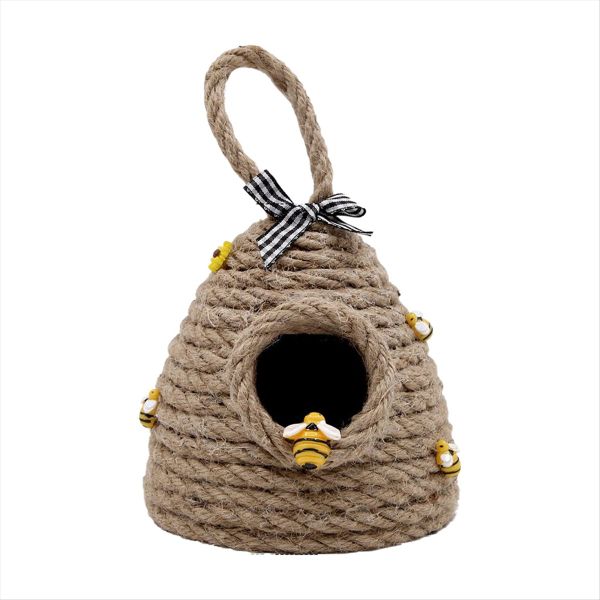 Cute Handmade Honeycomb Decor Bee Themed Party Ornament for Farmhouse