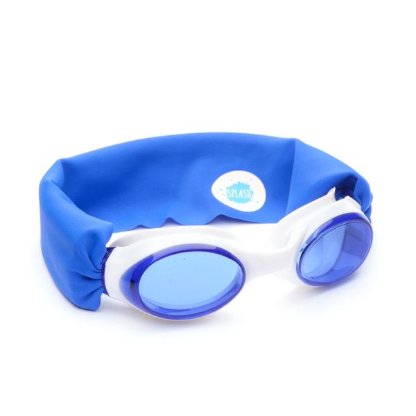 Splash Place Tangle-free Swim Goggles - Royal Blue Material Strap