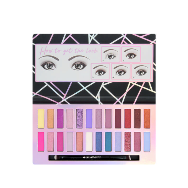 Playgirl All Eyez on Me 24 Colour Eyeshadow Palette - Matte &amp; Shimmer