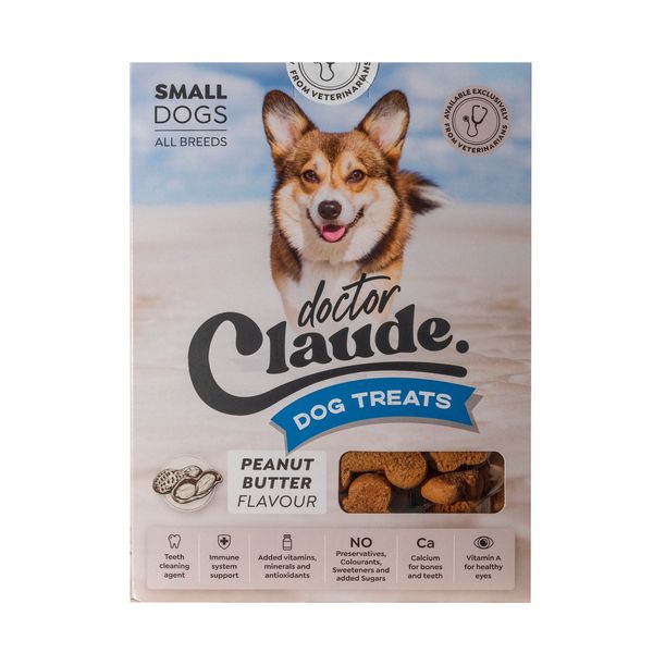 Doctor Claude Peanut Butter Flavour Dog Treats for Small Dogs